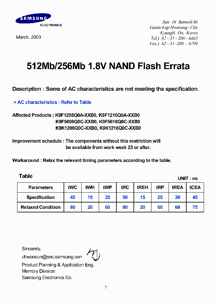 K9F1208Q0A-XXB0_154700.PDF Datasheet