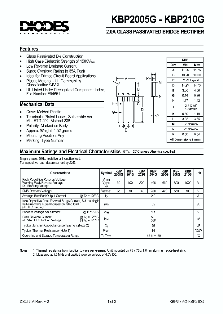 KBP202G_175992.PDF Datasheet
