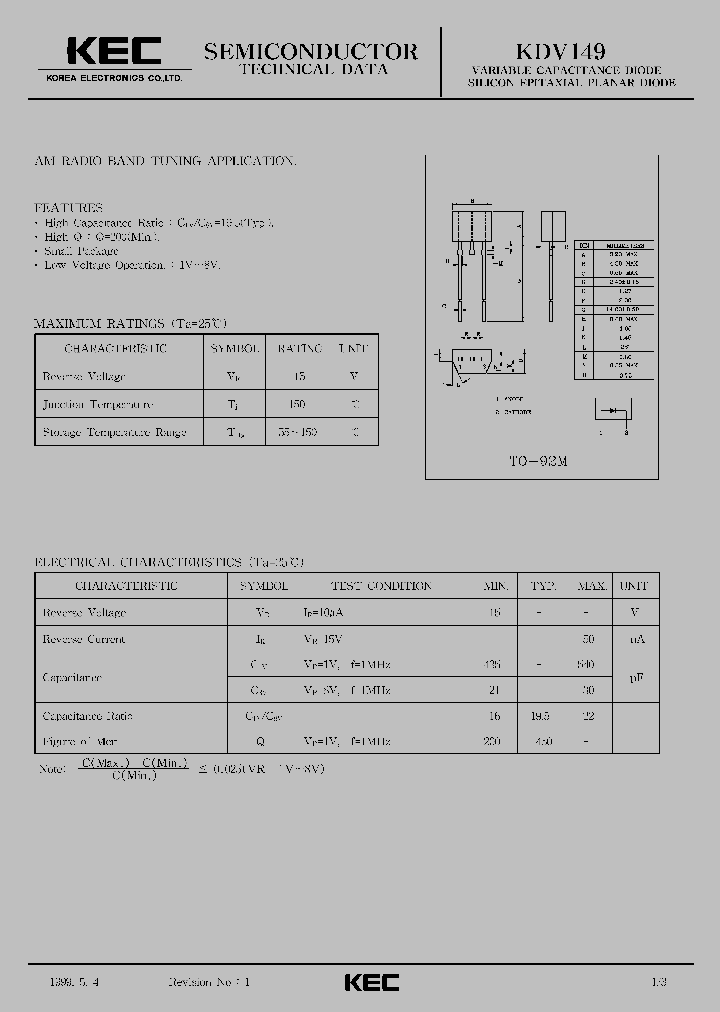 KDV149_57050.PDF Datasheet