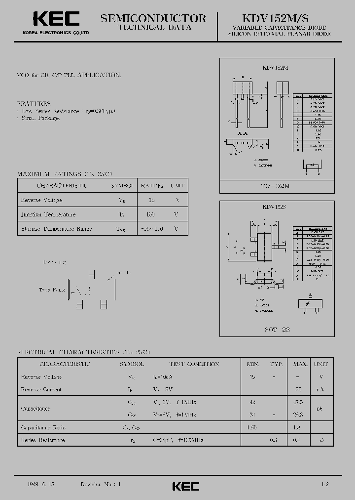 KDV152_57059.PDF Datasheet