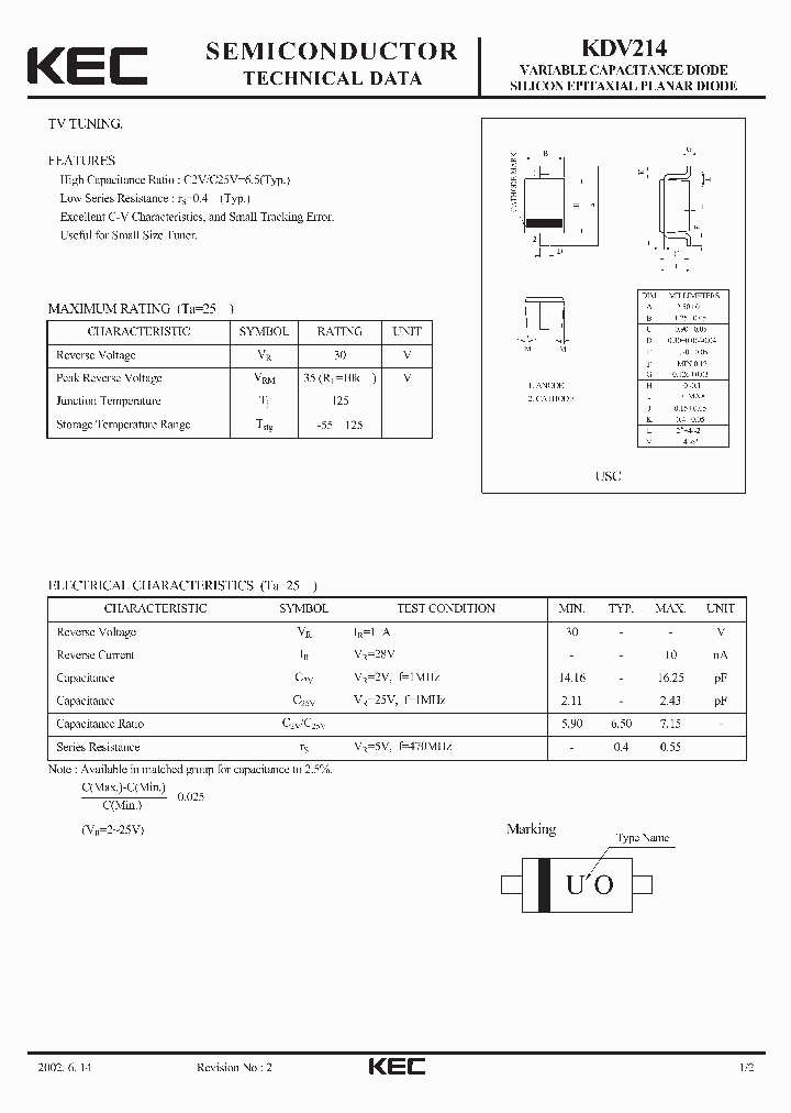 KDV214_57315.PDF Datasheet