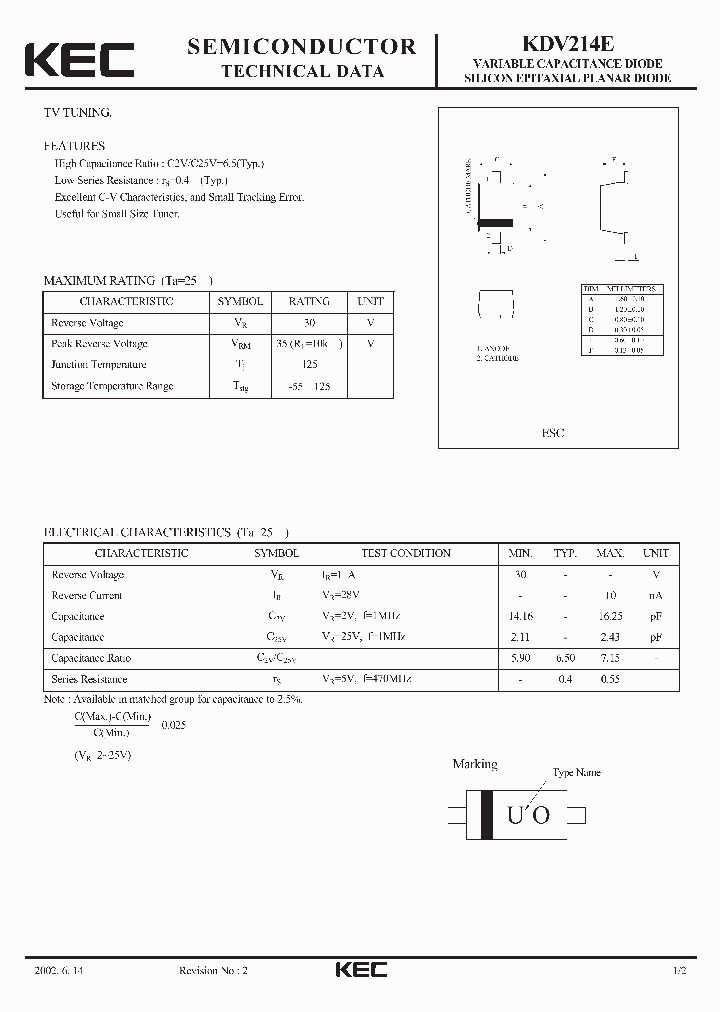 KDV214E_57316.PDF Datasheet