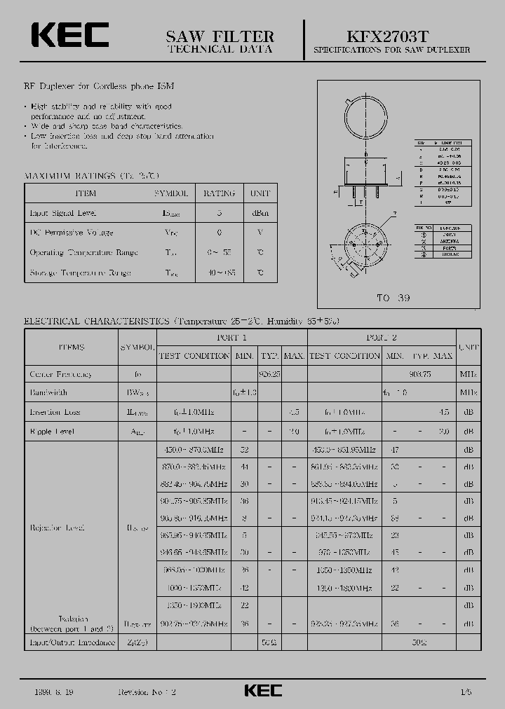 KFX2703T_46468.PDF Datasheet