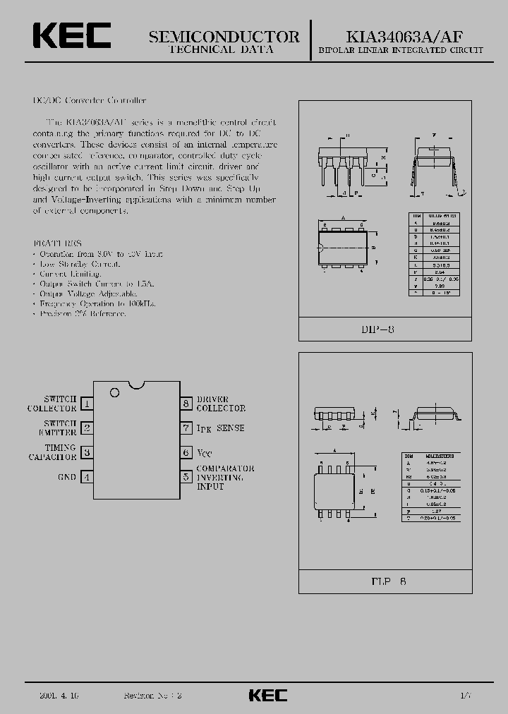 KIA34063A_165022.PDF Datasheet