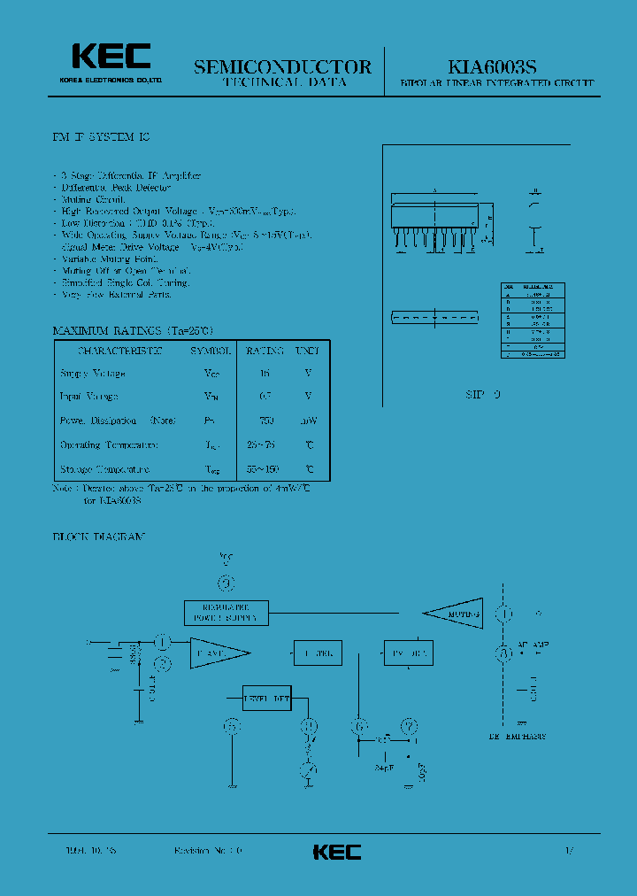 KIA6003_106521.PDF Datasheet