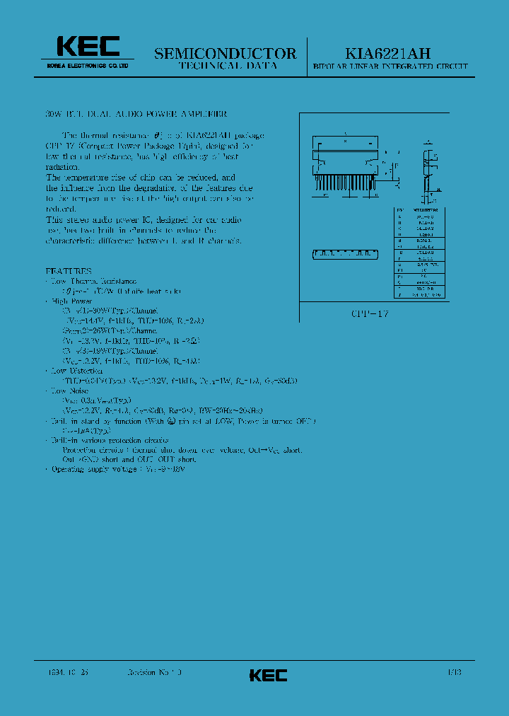 KIA6221_164140.PDF Datasheet
