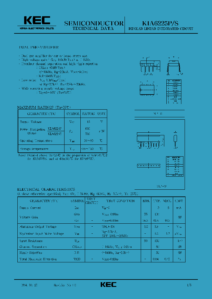 KIA6225P_106544.PDF Datasheet