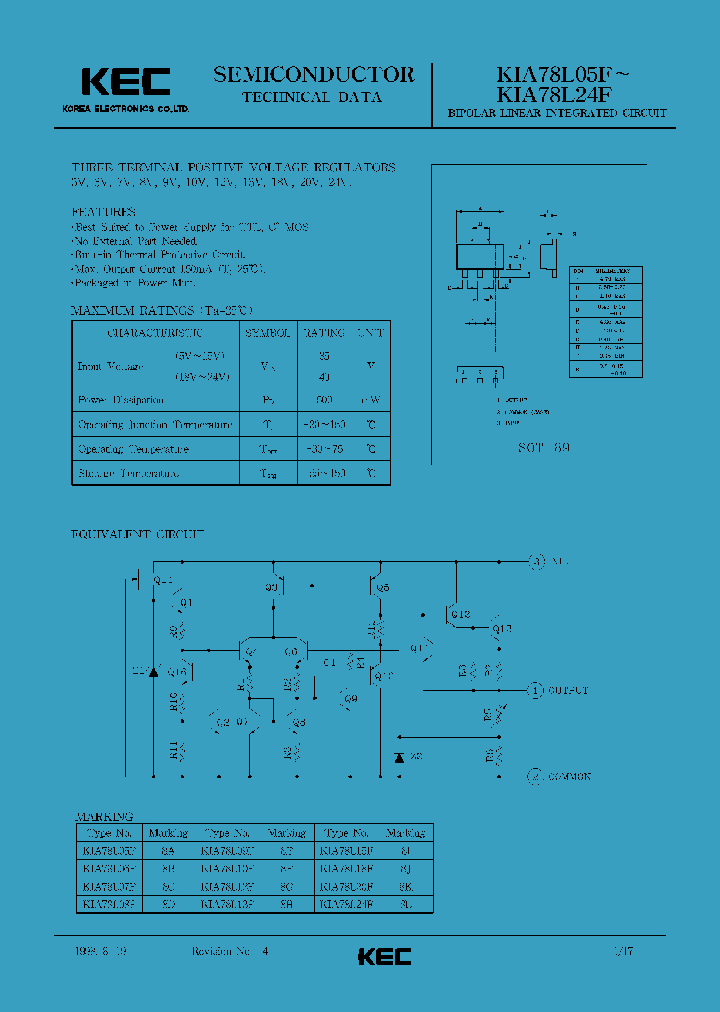 KIA78L05F_129058.PDF Datasheet