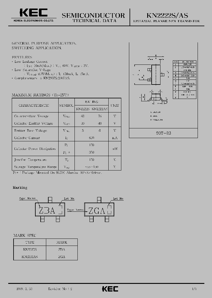 KN2222AS_41283.PDF Datasheet