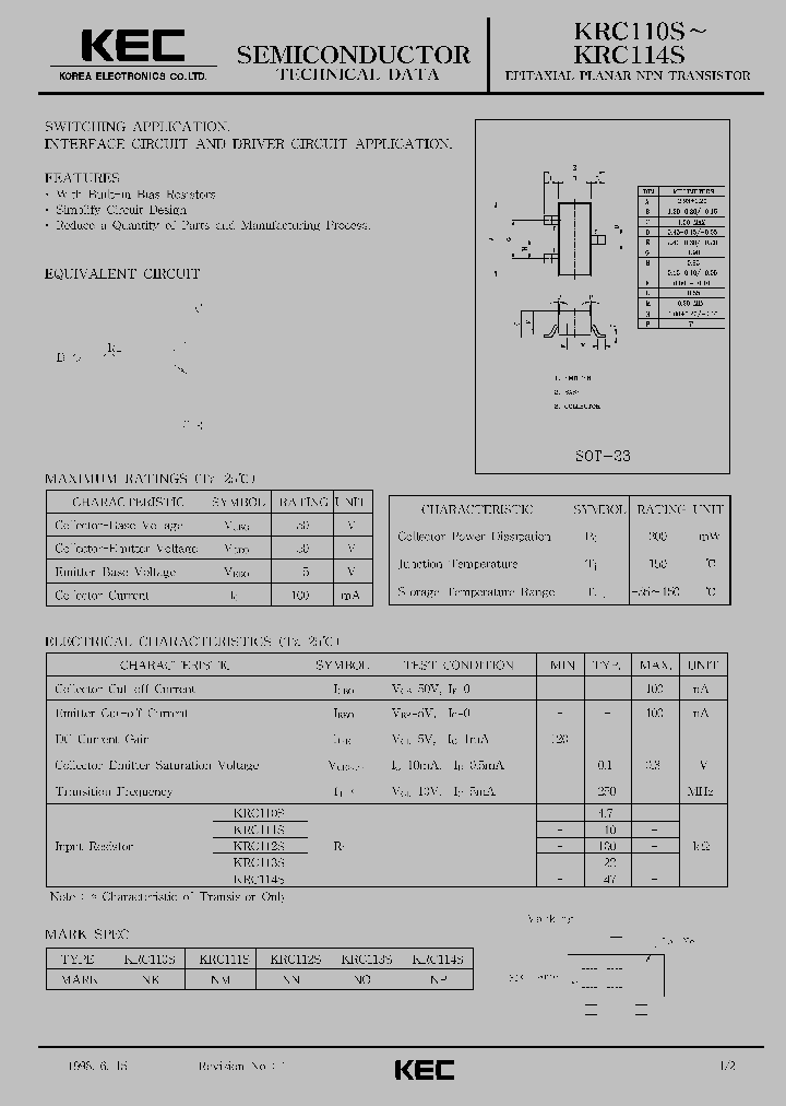 KRC112S_120264.PDF Datasheet
