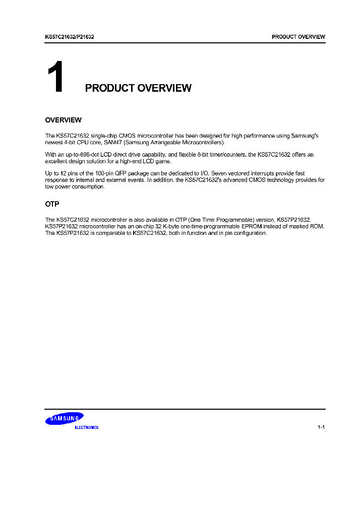 KS57C21632_151187.PDF Datasheet