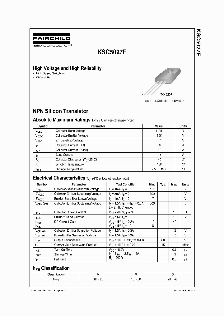KSC5027F_160767.PDF Datasheet