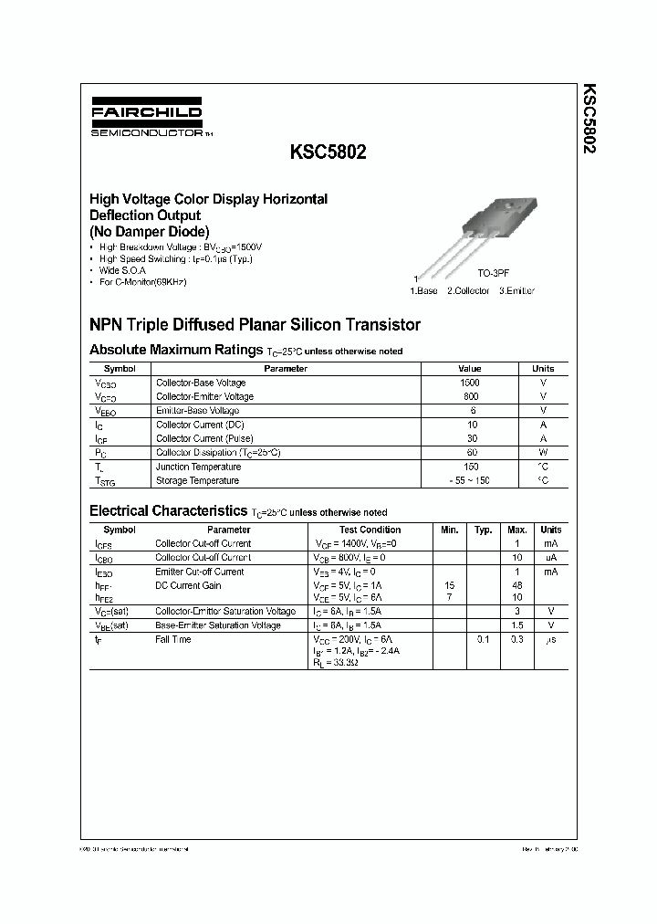 KSC5802_181139.PDF Datasheet