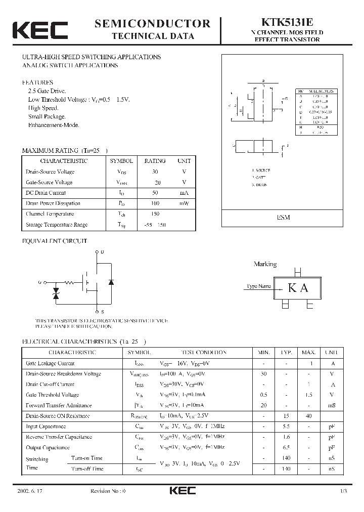 KTK5131E_185357.PDF Datasheet