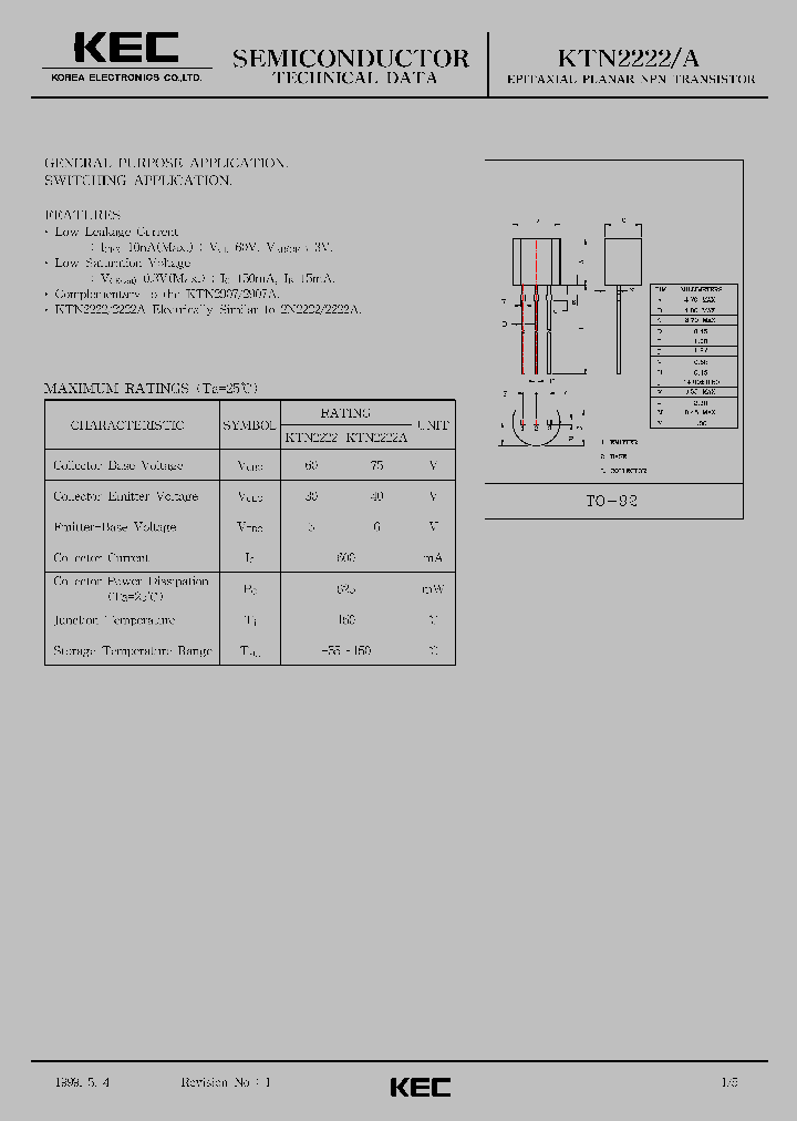 KTN2222_65791.PDF Datasheet