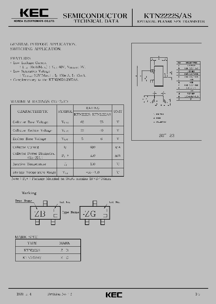 KTN2222AS_65793.PDF Datasheet