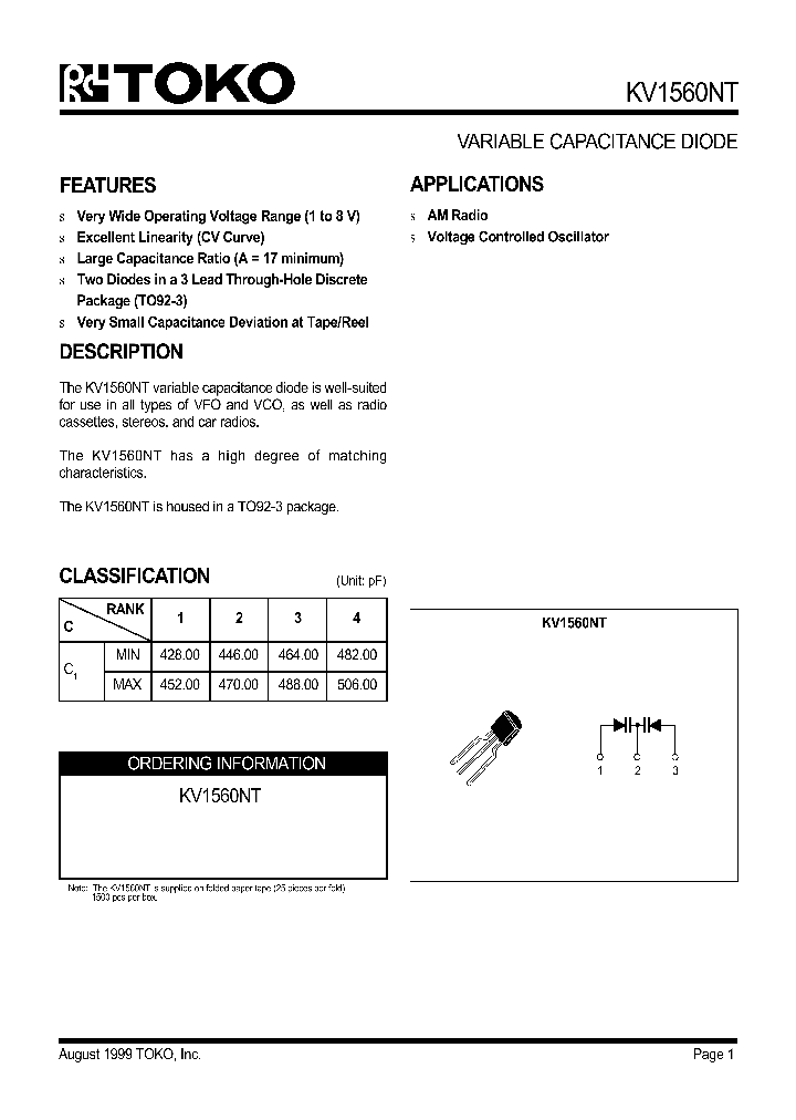 KV1560NT_27255.PDF Datasheet