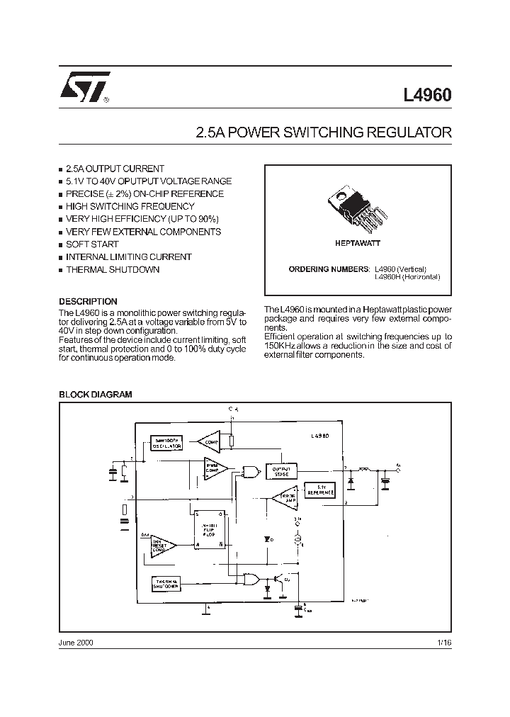 L4960H_172626.PDF Datasheet