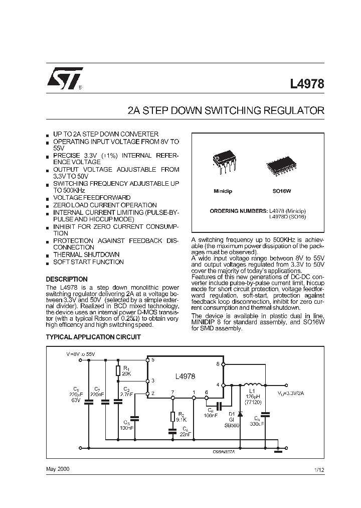 L4978D_137736.PDF Datasheet