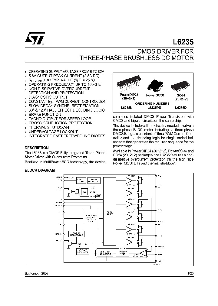 L6235_180592.PDF Datasheet
