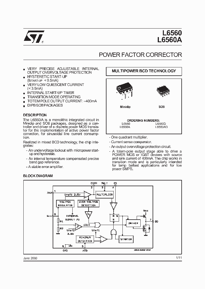L6560A_127181.PDF Datasheet
