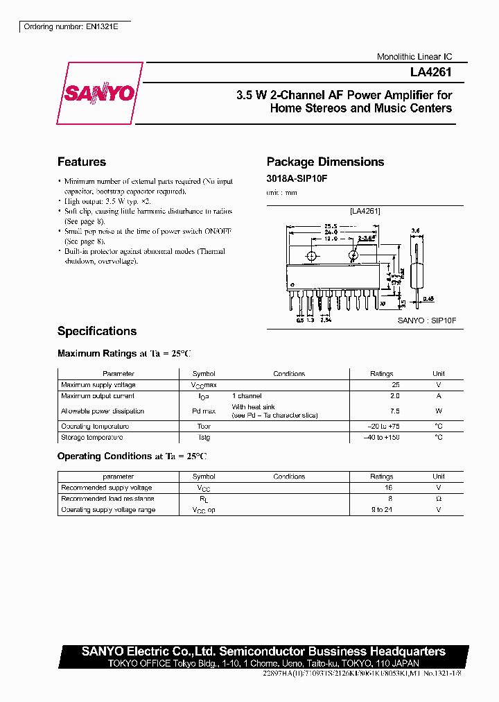 LA4261_156826.PDF Datasheet