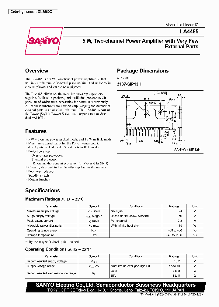 LA4485_174279.PDF Datasheet