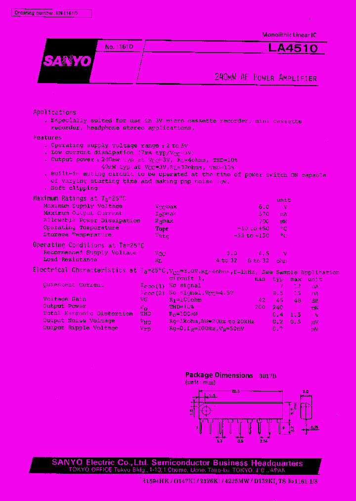 LA4510_106695.PDF Datasheet