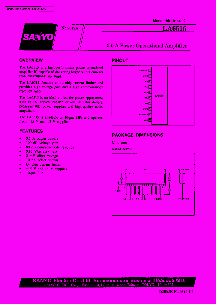LA6515_106706.PDF Datasheet