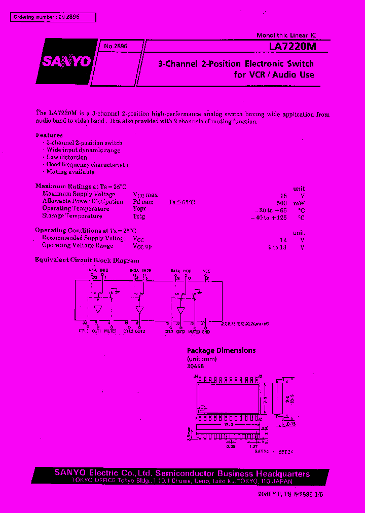 LA7220M_10132.PDF Datasheet