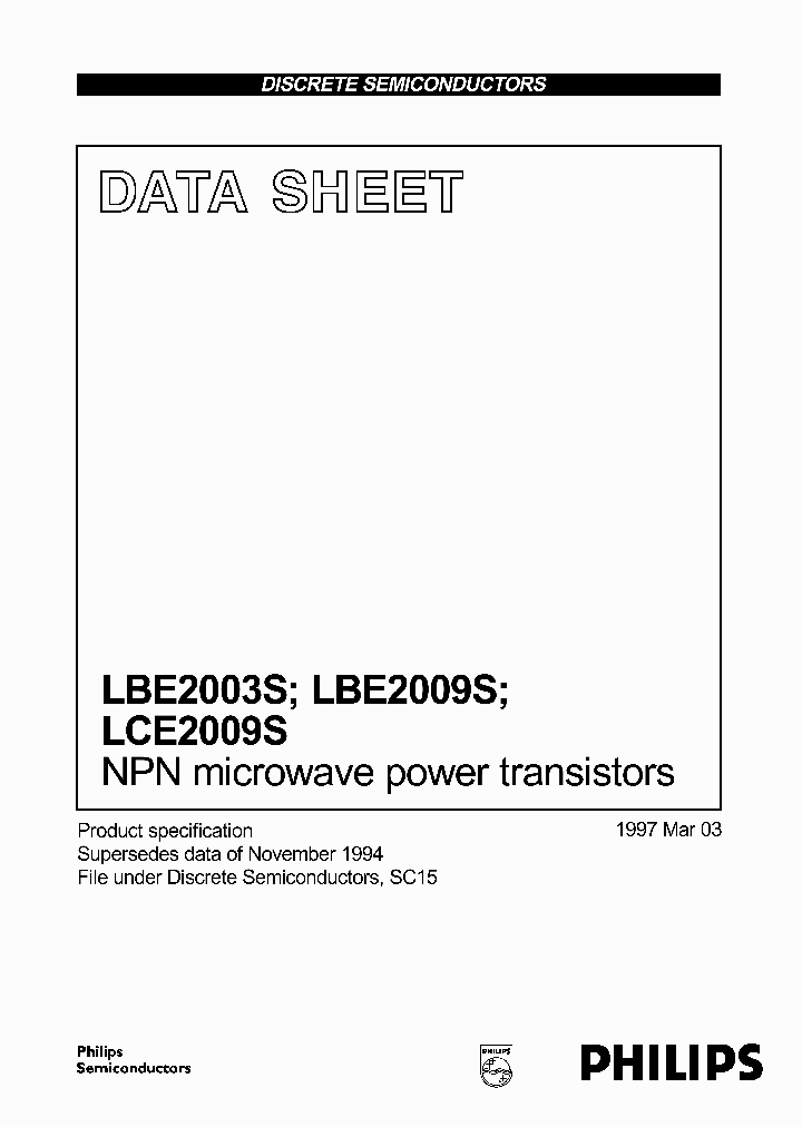LBE2003S_161464.PDF Datasheet