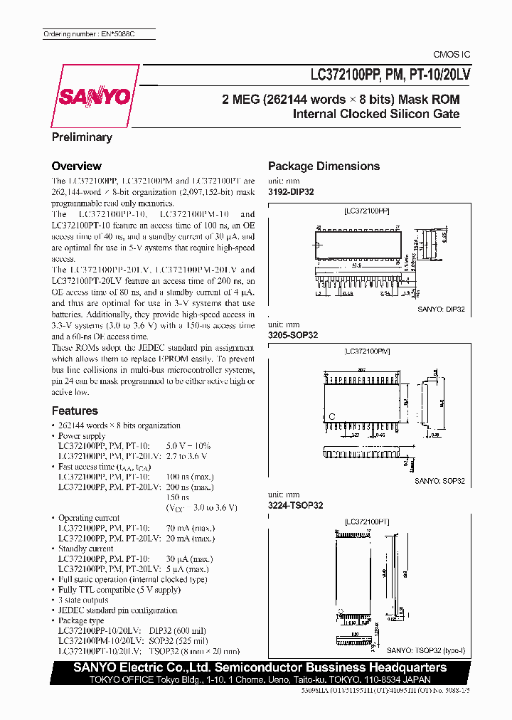 LC372100PM_27813.PDF Datasheet
