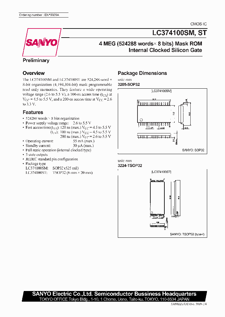 LC374100SM_142835.PDF Datasheet