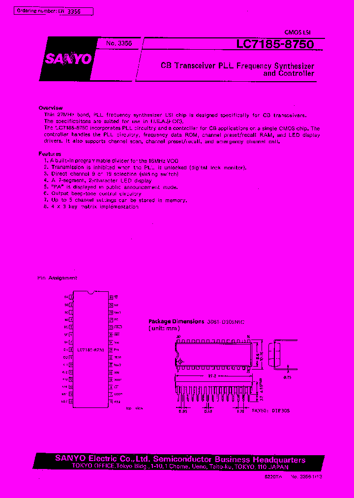 LC7185-8750_155871.PDF Datasheet