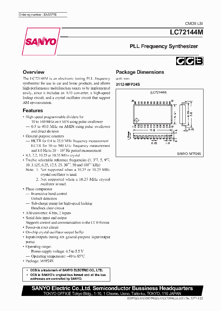 LC72144M_96620.PDF Datasheet