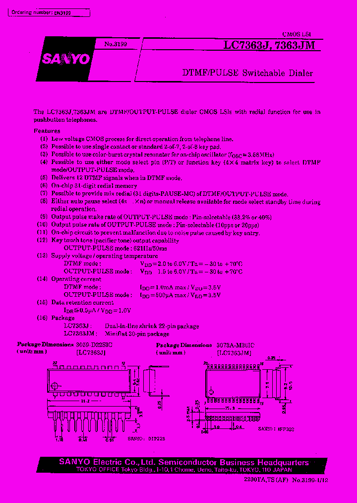 LC7363_148970.PDF Datasheet