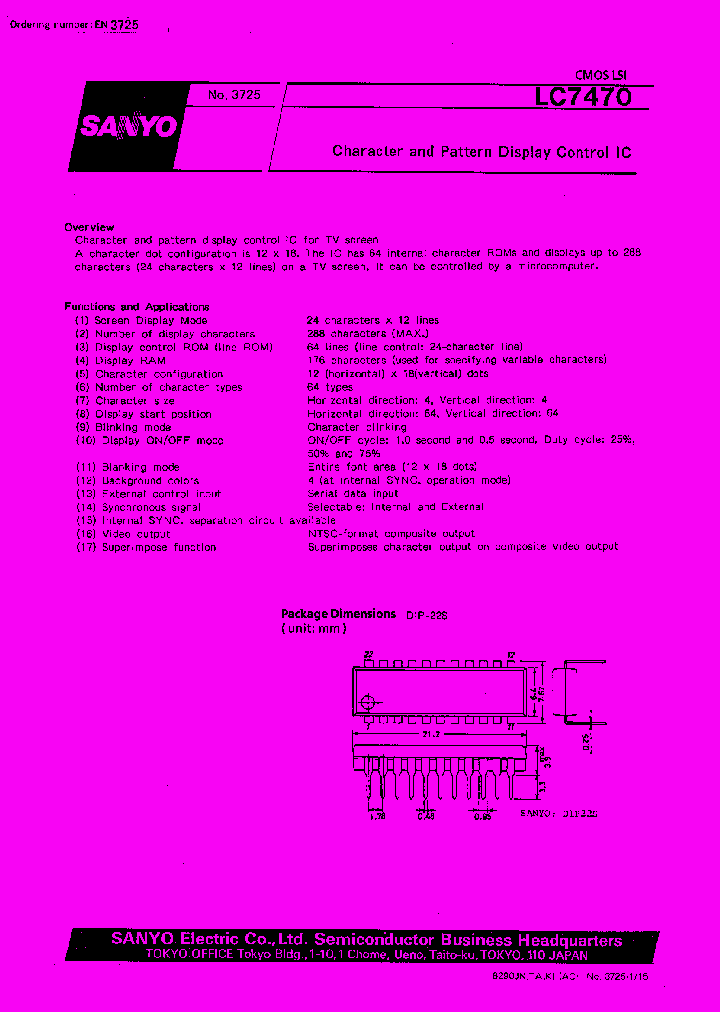 LC7470_115142.PDF Datasheet