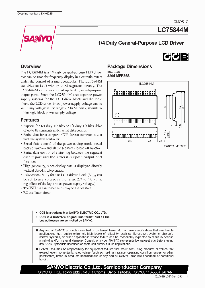 LC7584_97924.PDF Datasheet