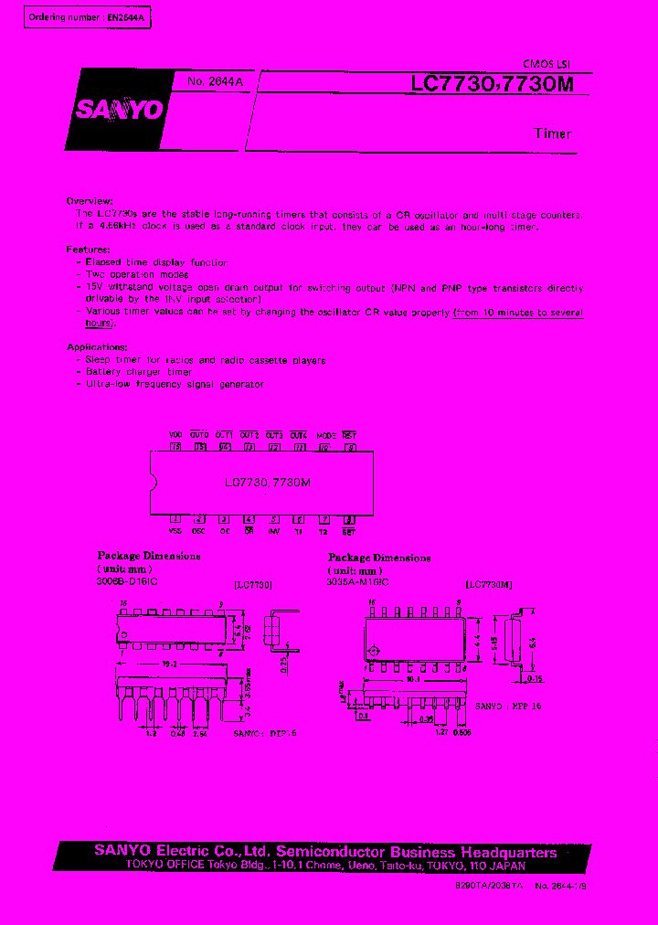 LC7730_170452.PDF Datasheet