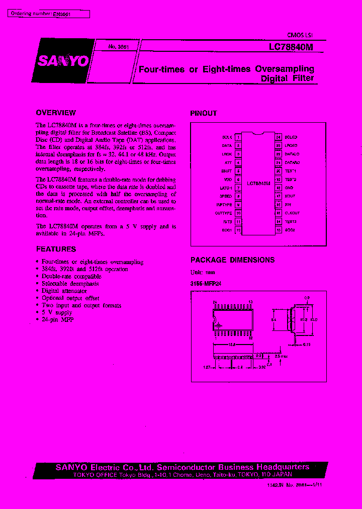 LC78840M_78261.PDF Datasheet
