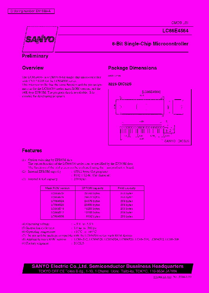 LC864508_122383.PDF Datasheet