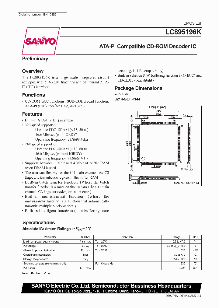 LC895196K_82632.PDF Datasheet