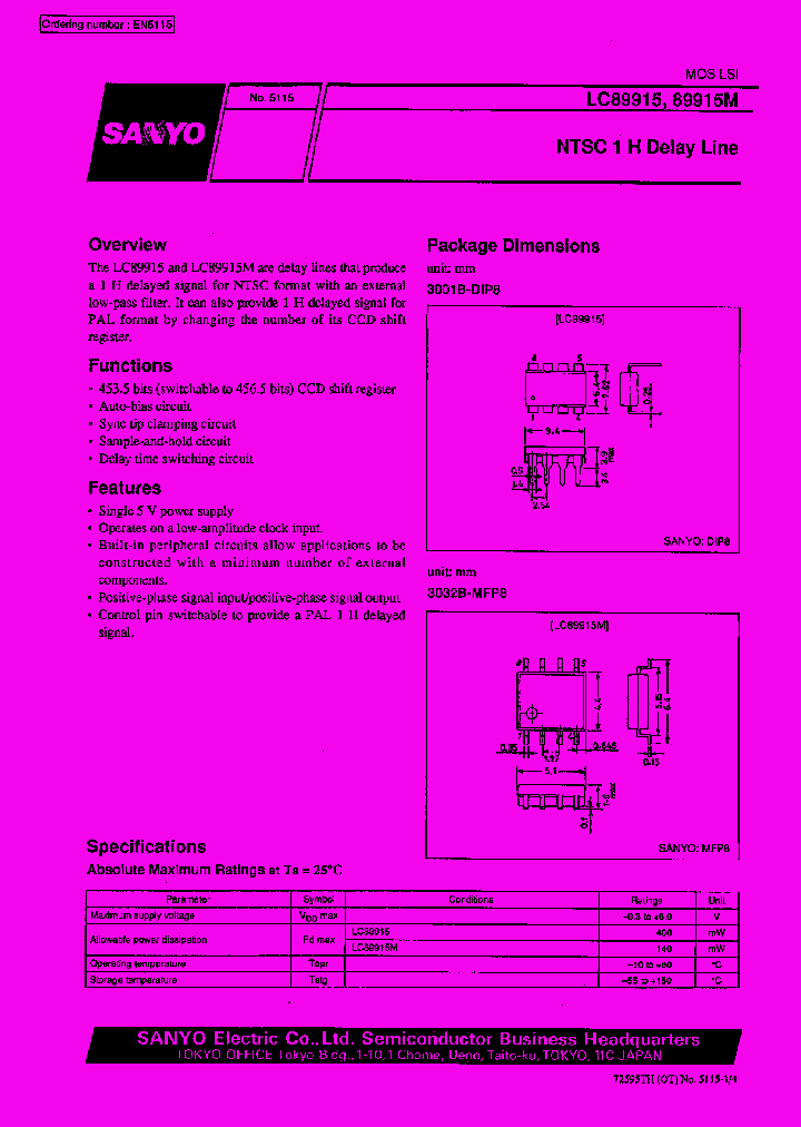 LC89915_94296.PDF Datasheet