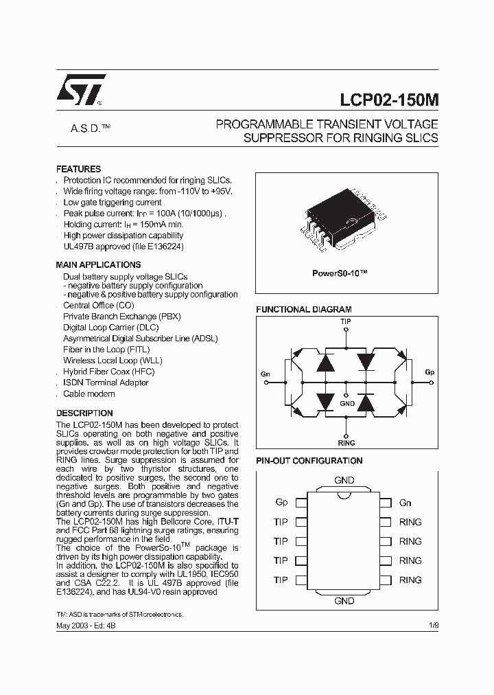 LCP02-150M_137542.PDF Datasheet