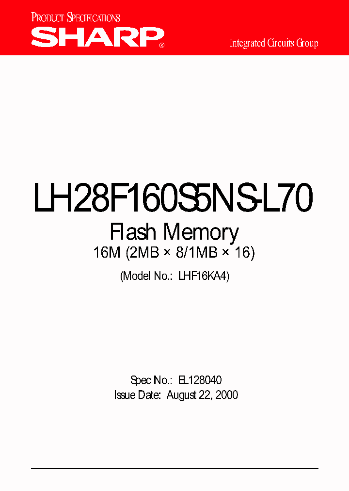 LH28F160S5NS-L70_127886.PDF Datasheet