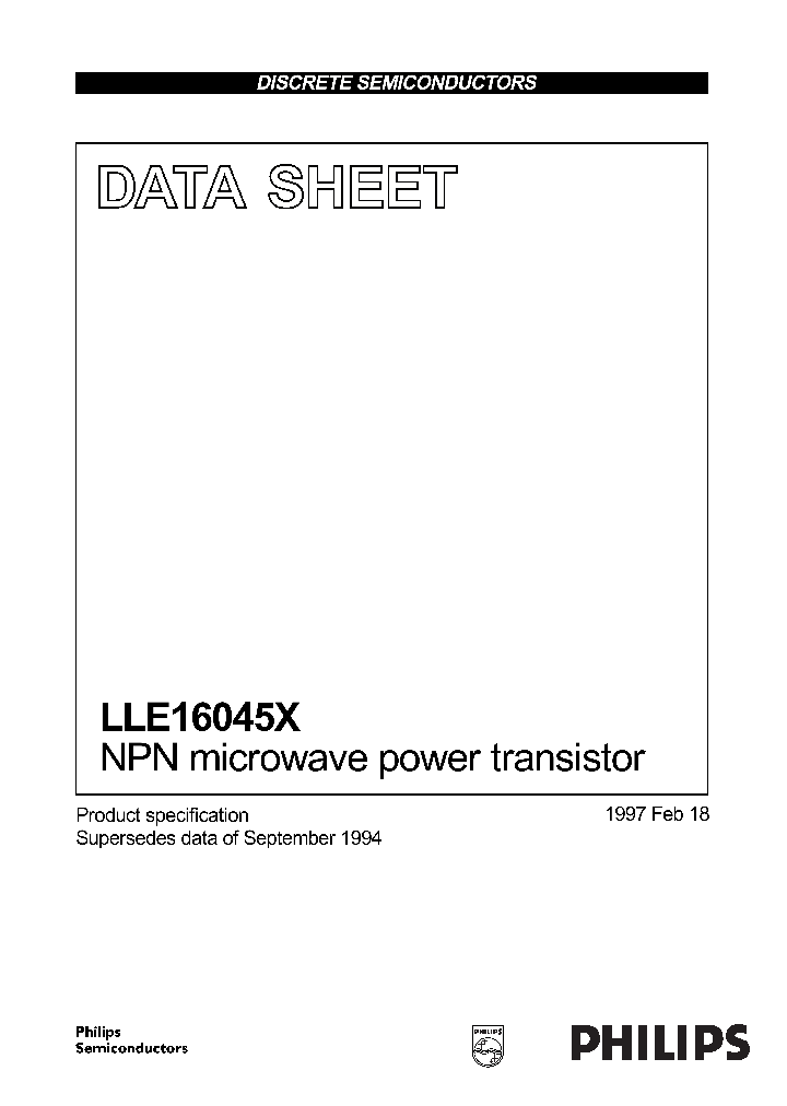 LLE16045X_23455.PDF Datasheet