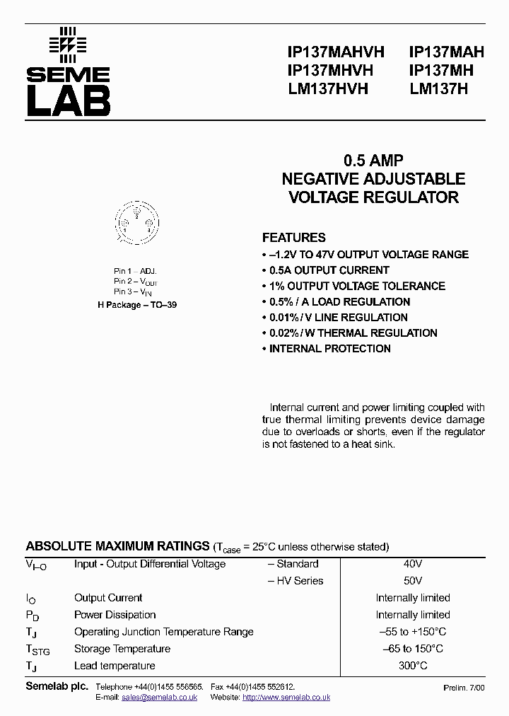 LM137HVH_130403.PDF Datasheet
