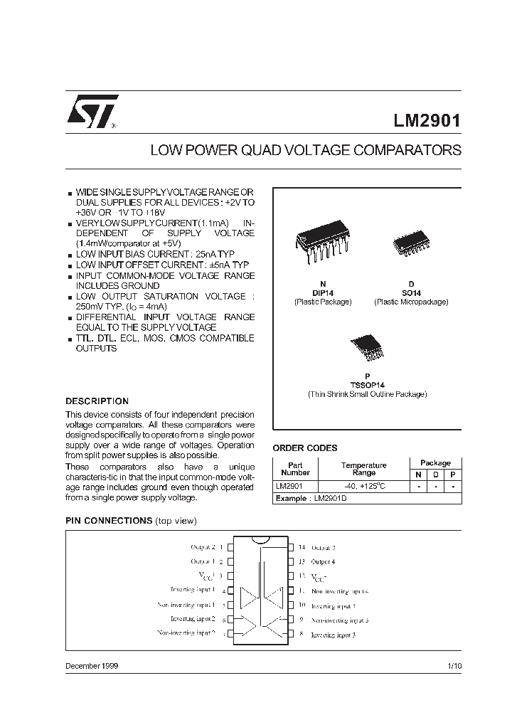 LM2901D_85889.PDF Datasheet