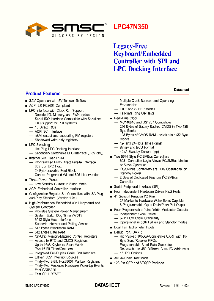 LPC47N350_91907.PDF Datasheet