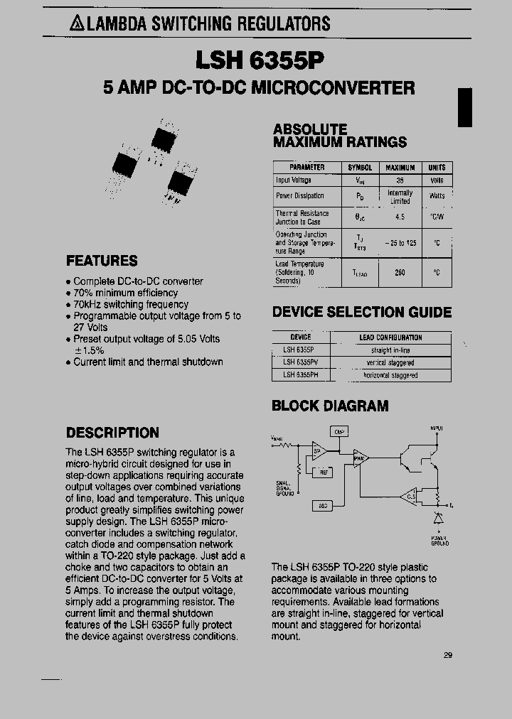 LSH6355P_166123.PDF Datasheet